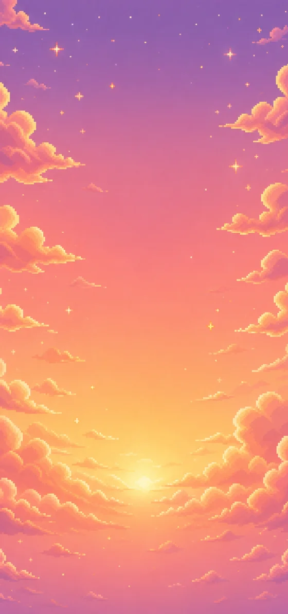 Honeyglow Sunset, a CloudPaw sky background